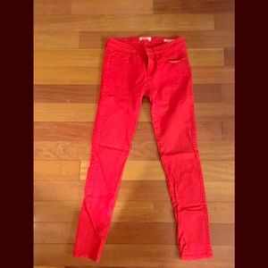 Vintage guess red jeans